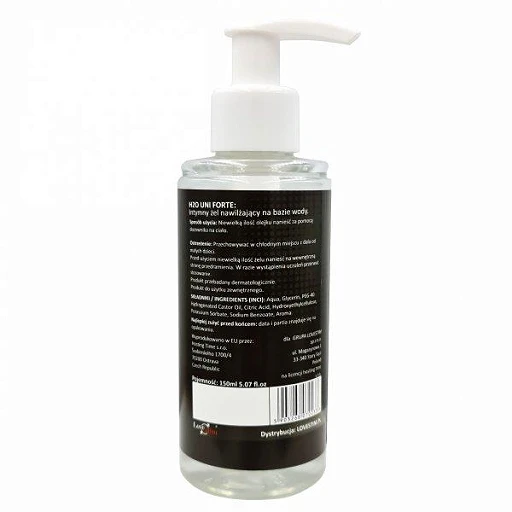 Żel nawilżający H2O Uni Forte - gęsty, na bazie wody, 150 ml — zdjęcie 3