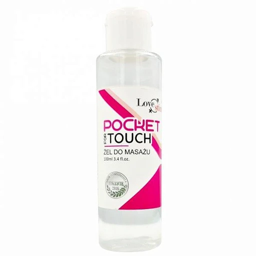 Żel do masażu Pocket for Touch – 2w1 z lubrykantem, 100 ml