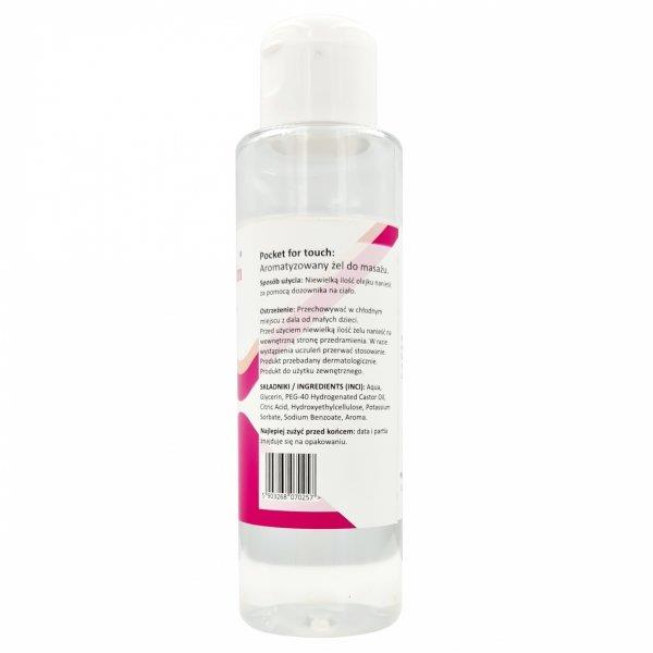Żel do masażu Pocket for Touch – 2w1 z lubrykantem, 100 ml — zdjęcie 2