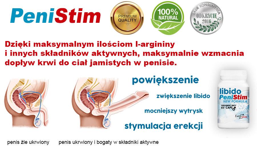 Suplement diety PeniStim – 65 kapsułek z L-argininą — zdjęcie 4