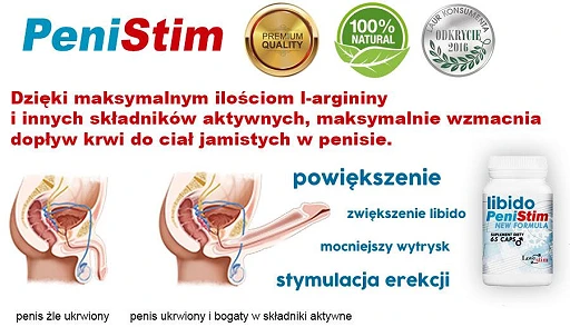 Suplement diety PeniStim – 65 kapsułek z L-argininą — zdjęcie 4
