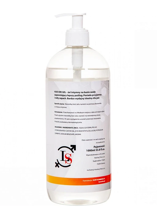 Żel intymny H2O Uni Gel – na bazie wody, 1000 ml — zdjęcie 3