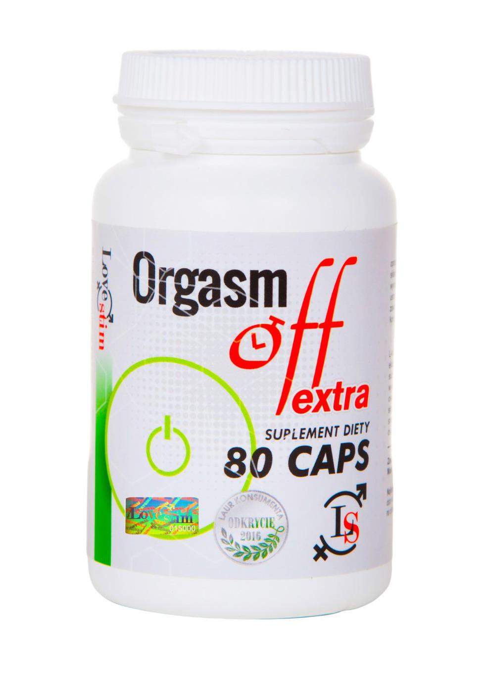 Suplement diety Orgasm Off Extra - opóźnienie wytrysku — zdjęcie 1