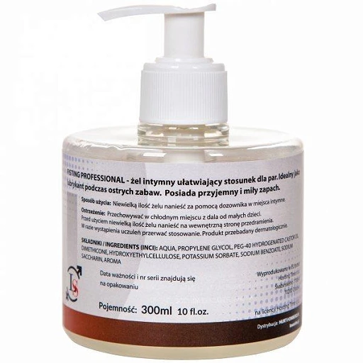Żel do fistingu Professional – butelka z pompką, 300 ml — zdjęcie 2