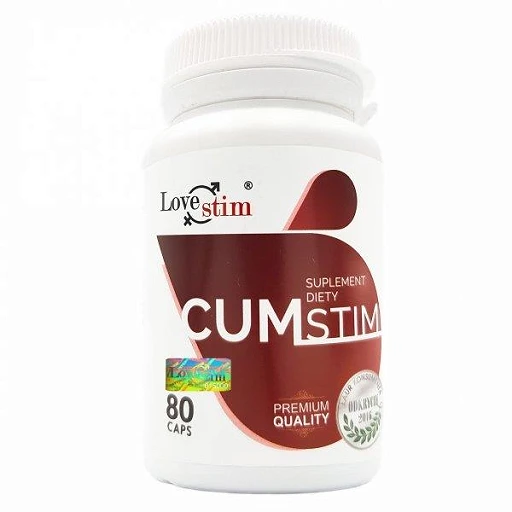Suplement diety CumStim - 80 kapsułek, L-arginina i maca
