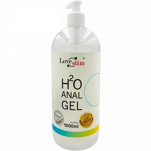 Żel analny H2O - na bazie wody, z pompką, 1000 ml