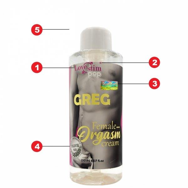 Żel stymulujący GREG dla kobiet – z L-argininą, 150 ml — zdjęcie 3