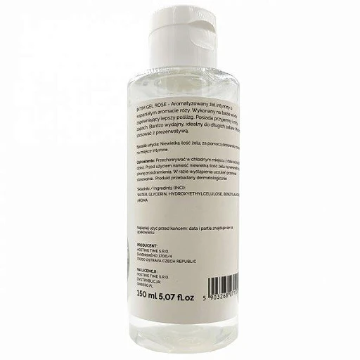 Żel intymny IntimGel Rose - baza wodna, zapach róży, 150 ml — zdjęcie 2