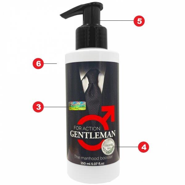Żel intymny Gentleman – na bazie wody, efekt mrowienia, 150 ml — zdjęcie 2