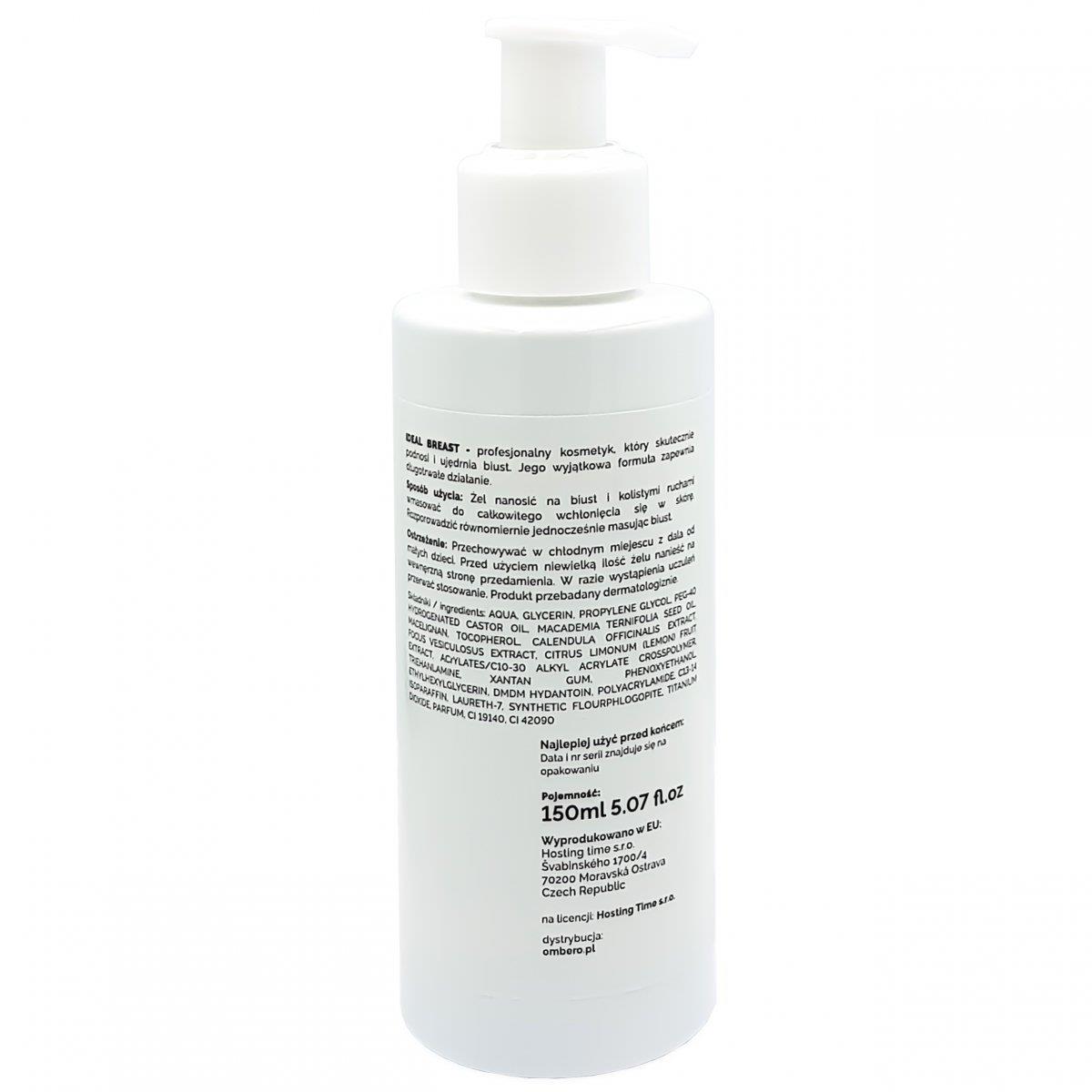 Żel do biustu Ideal Bust - ujędrniający, pompka 150 ml — zdjęcie 3