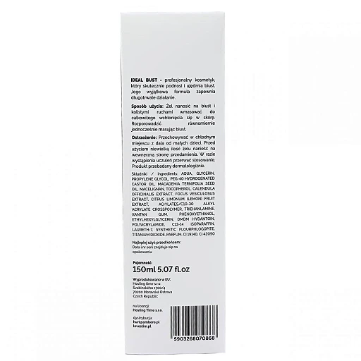 Żel do biustu Ideal Bust - ujędrniający, pompka 150 ml — zdjęcie 6