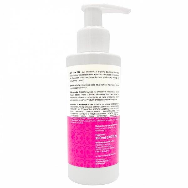 Żel intymny stymulujący Clit Stim – arginina i żeń-szeń, 150 ml — zdjęcie 3