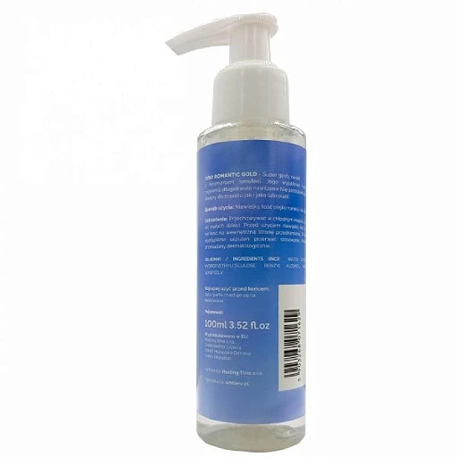 Olejek do masażu Fero Romantic Gold - feromony, 100 ml — zdjęcie 3
