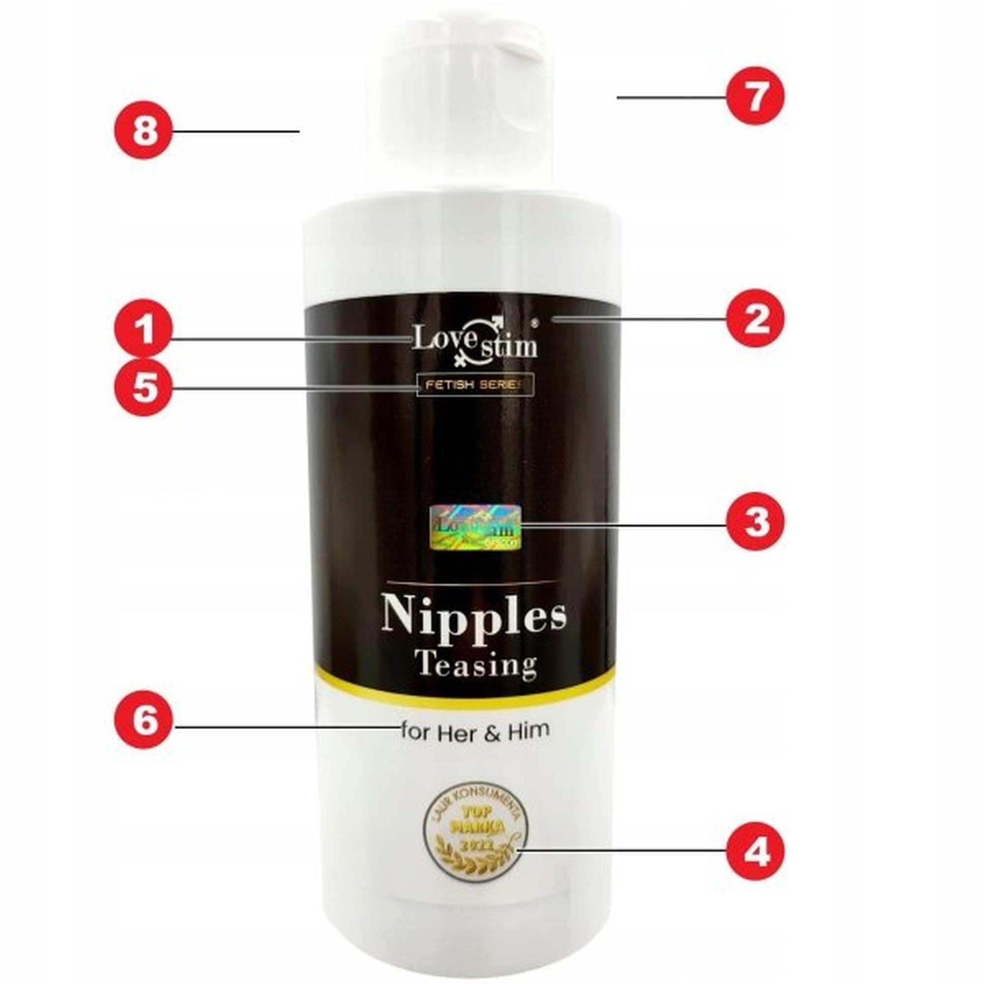 Żel stymulujący na sutki Nipples Teasing - mentol, 150 ml — zdjęcie 3