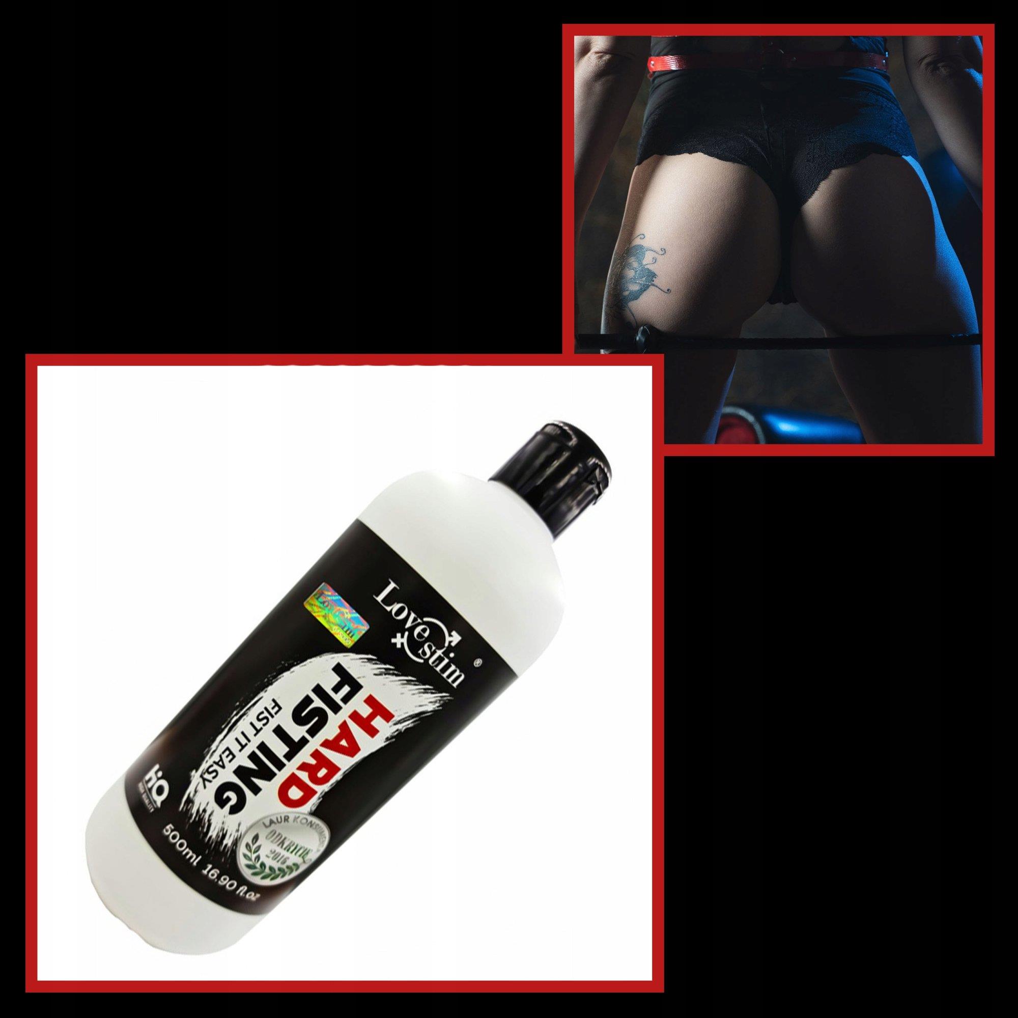 Żel do fistingu Hard Fisting - baza wodna, 500 ml — zdjęcie 5