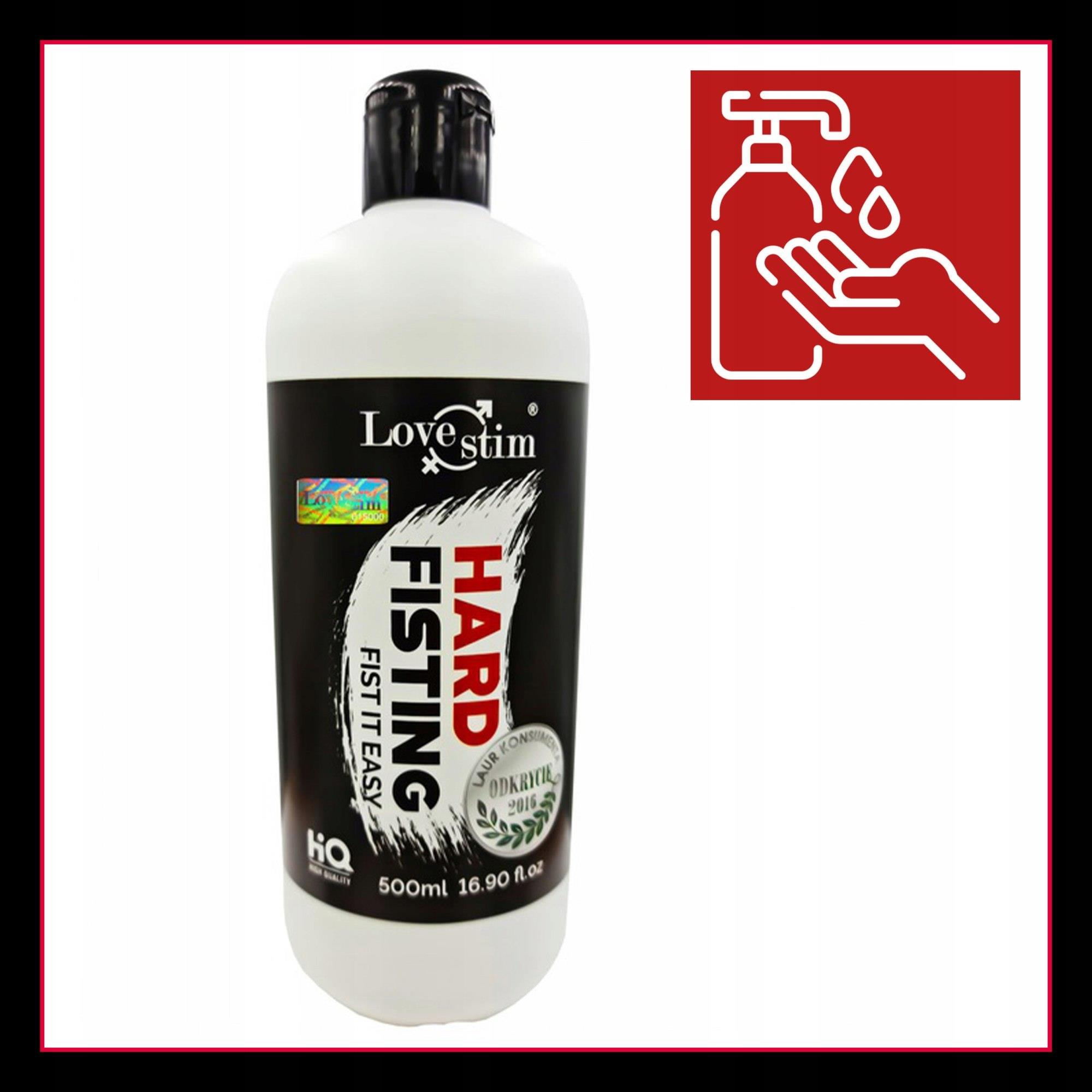 Żel do fistingu Hard Fisting - baza wodna, 500 ml — zdjęcie 2