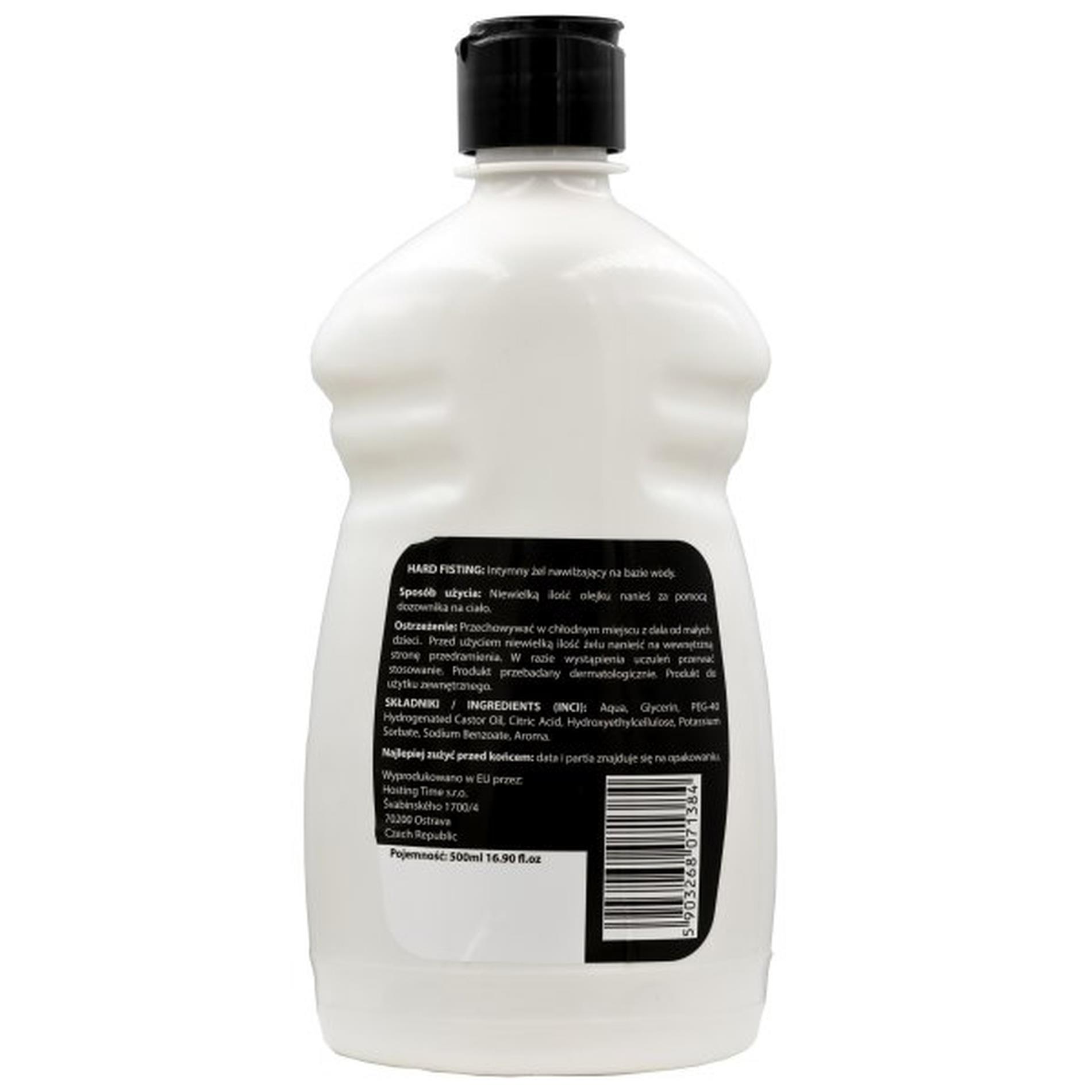 Żel do fistingu Hard Fisting - baza wodna, 500 ml — zdjęcie 10