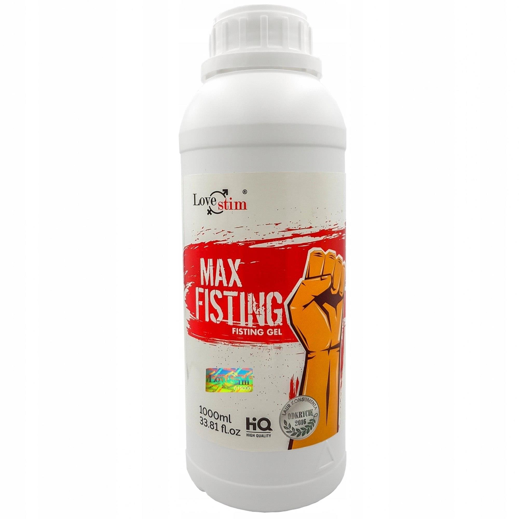 Żel do fistingu Max Fisting – gęsta konsystencja, 1000 ml — zdjęcie 1