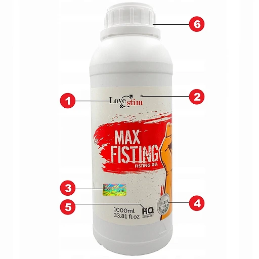 Żel do fistingu Max Fisting – gęsta konsystencja, 1000 ml — zdjęcie 2
