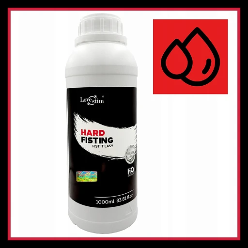 Żel do fistingu Hard Fisting – 1000 ml, długotrwały poślizg — zdjęcie 3