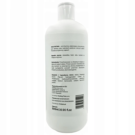 Żel do fistingu Max Fisting – gęsty, długi poślizg, 500 ml — zdjęcie 2