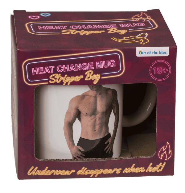 Kubek termoreaktywny Stripper Boy – 350 ml, losowy wzór — zdjęcie 2