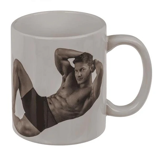 Kubek termoreaktywny Stripper Boy – 350 ml, losowy wzór — zdjęcie 4