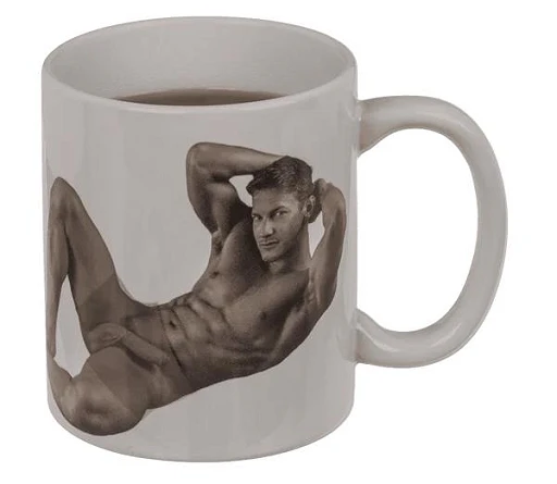 Kubek termoreaktywny Stripper Boy – 350 ml, losowy wzór — zdjęcie 5