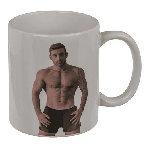 Kubek termoreaktywny Stripper Boy – 350 ml, losowy wzór — zdjęcie 6