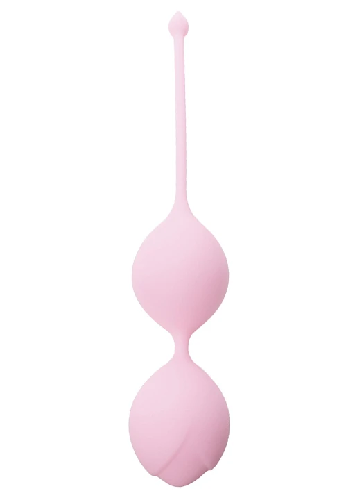 Kulki gejszy Silicone Kegel Balls 36 mm – 90 g, jasnoróżowe