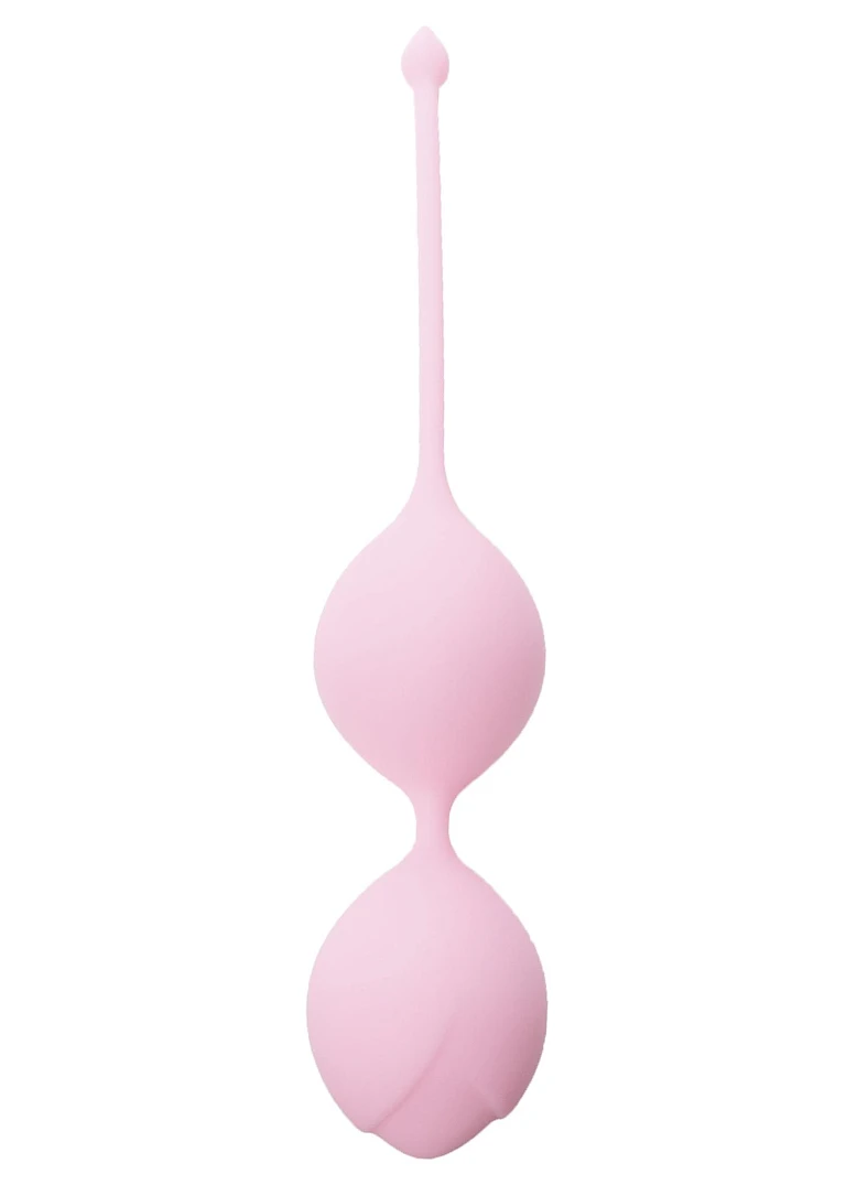 Kulki gejszy Silicone Kegel Balls 36 mm – 90 g, jasnoróżowe