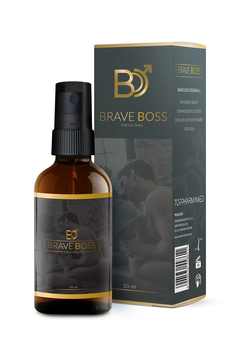 Spray przedłużający Brave Boss Original 50 ml