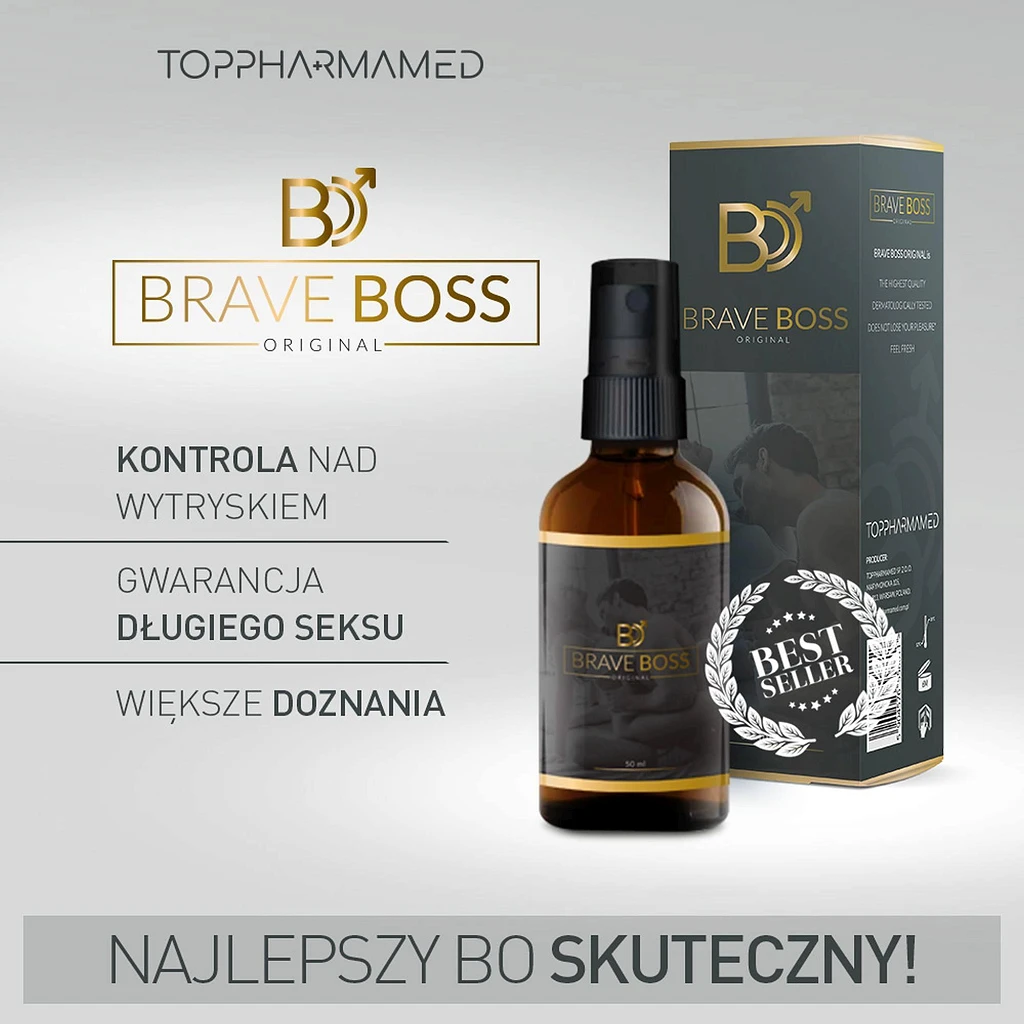 Spray przedłużający Brave Boss Original 50 ml — zdjęcie 3