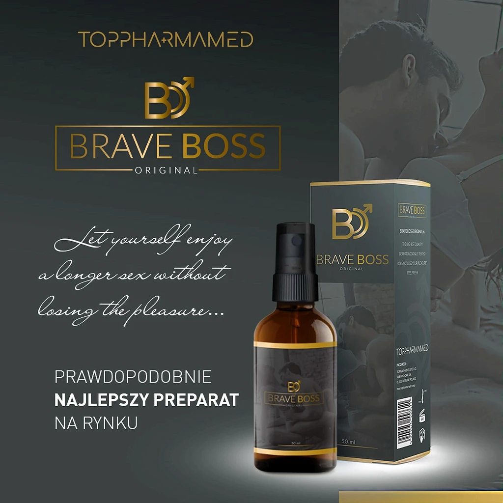 Spray przedłużający Brave Boss Original 50 ml — zdjęcie 5