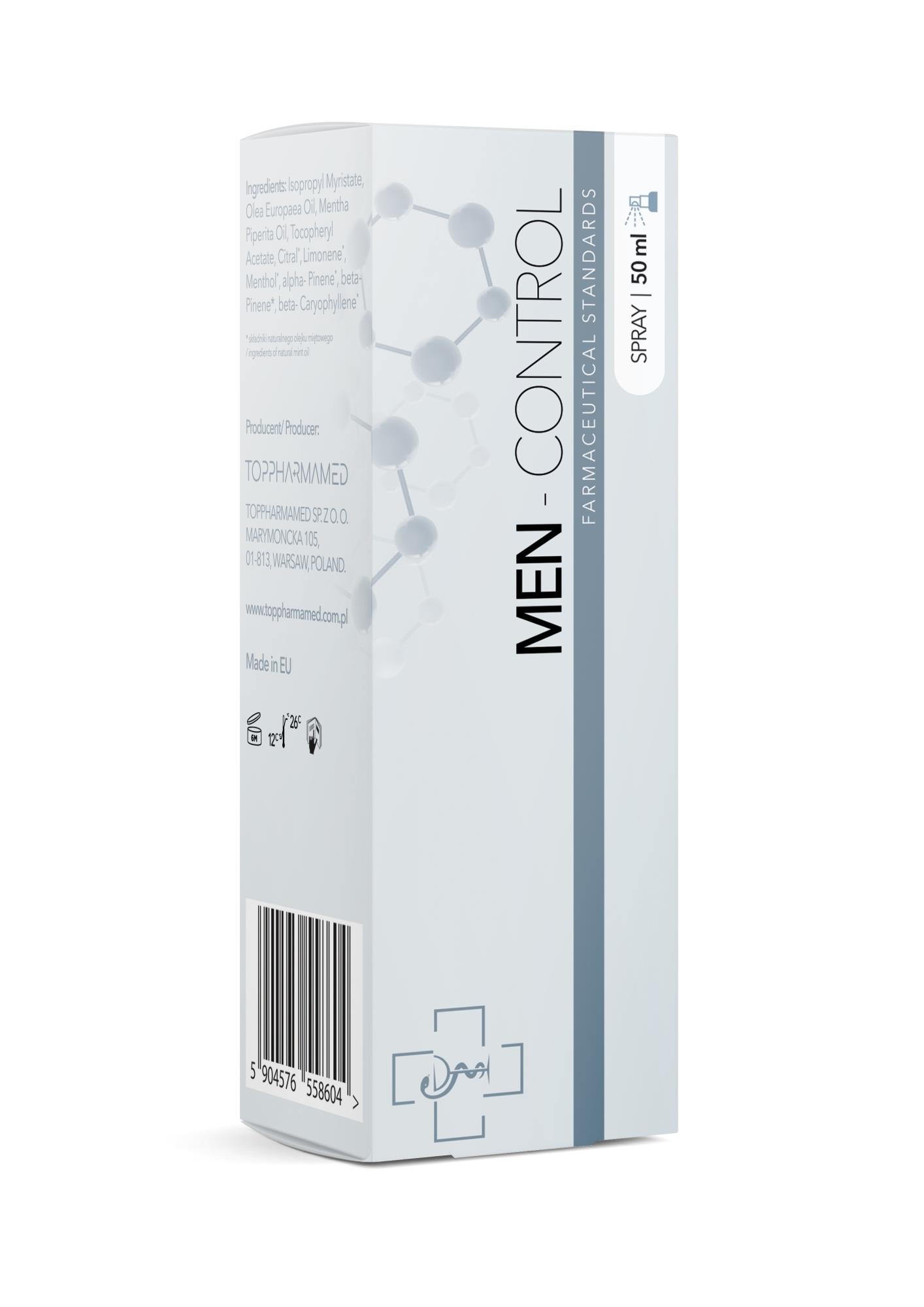 Spray przedłużający Men Control 50 ml — zdjęcie 4