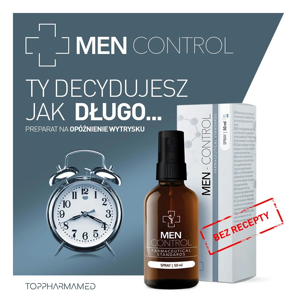 Spray przedłużający Men Control 50 ml — zdjęcie 7