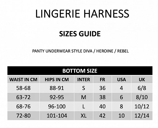 Majtki strap-on z uprzężą – czarne, regulowane podwiązki, XL — zdjęcie 15