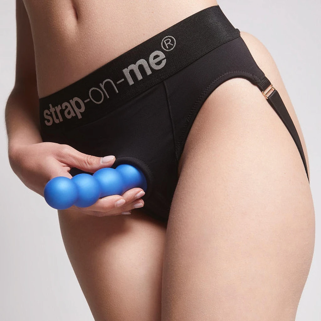Dildo Plug Balls S – 3 kulki, elastyczny silikon, przyssawka — zdjęcie 6