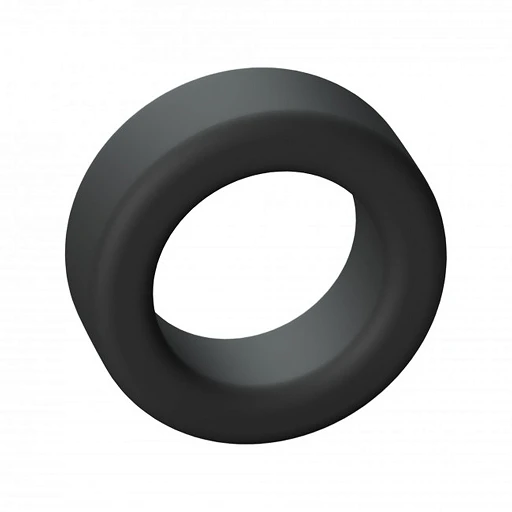 Pierścień erekcyjny Cool Ring Black Onyx – elastyczny silikon