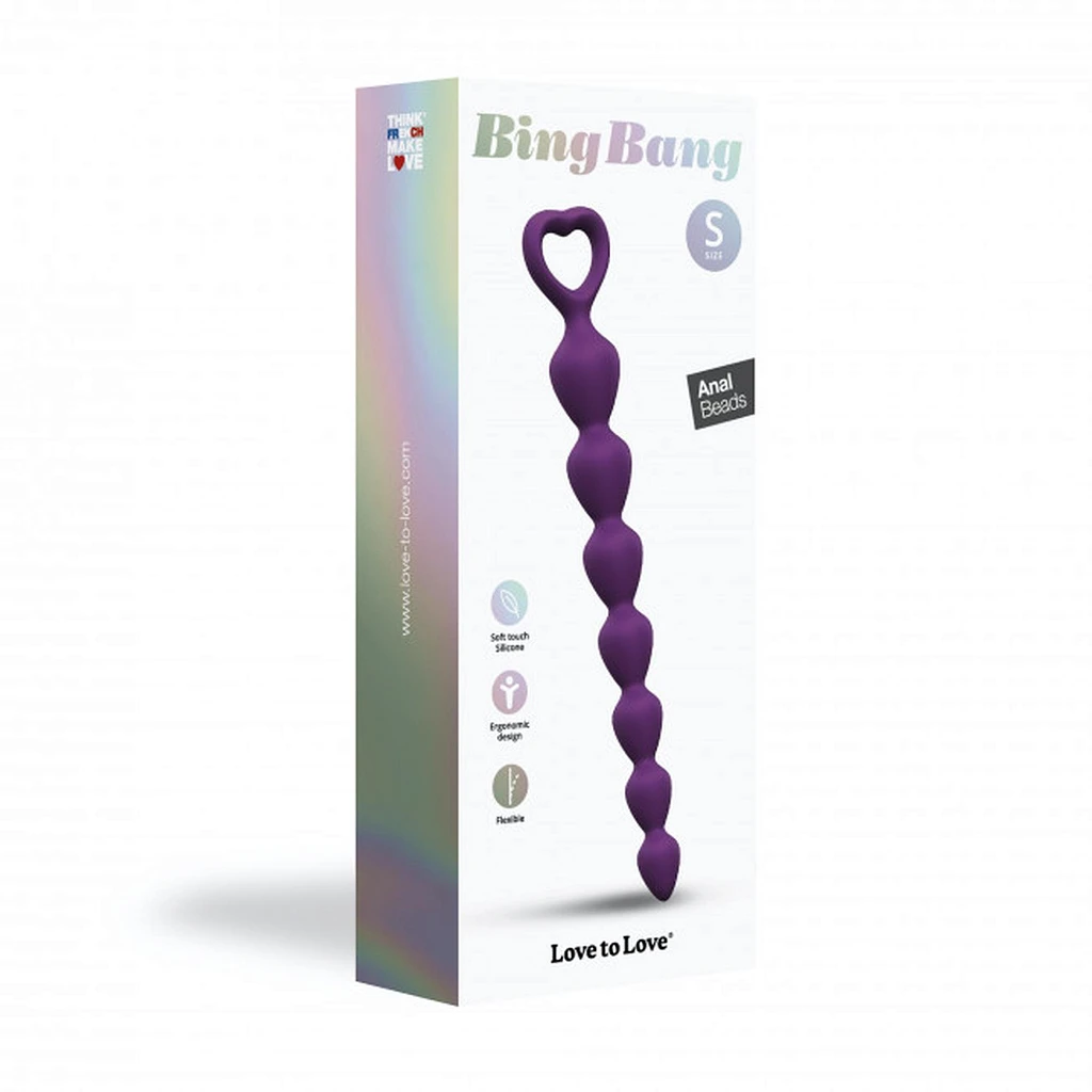 Koraliki analne BING BANG S - silikon, S — zdjęcie 6