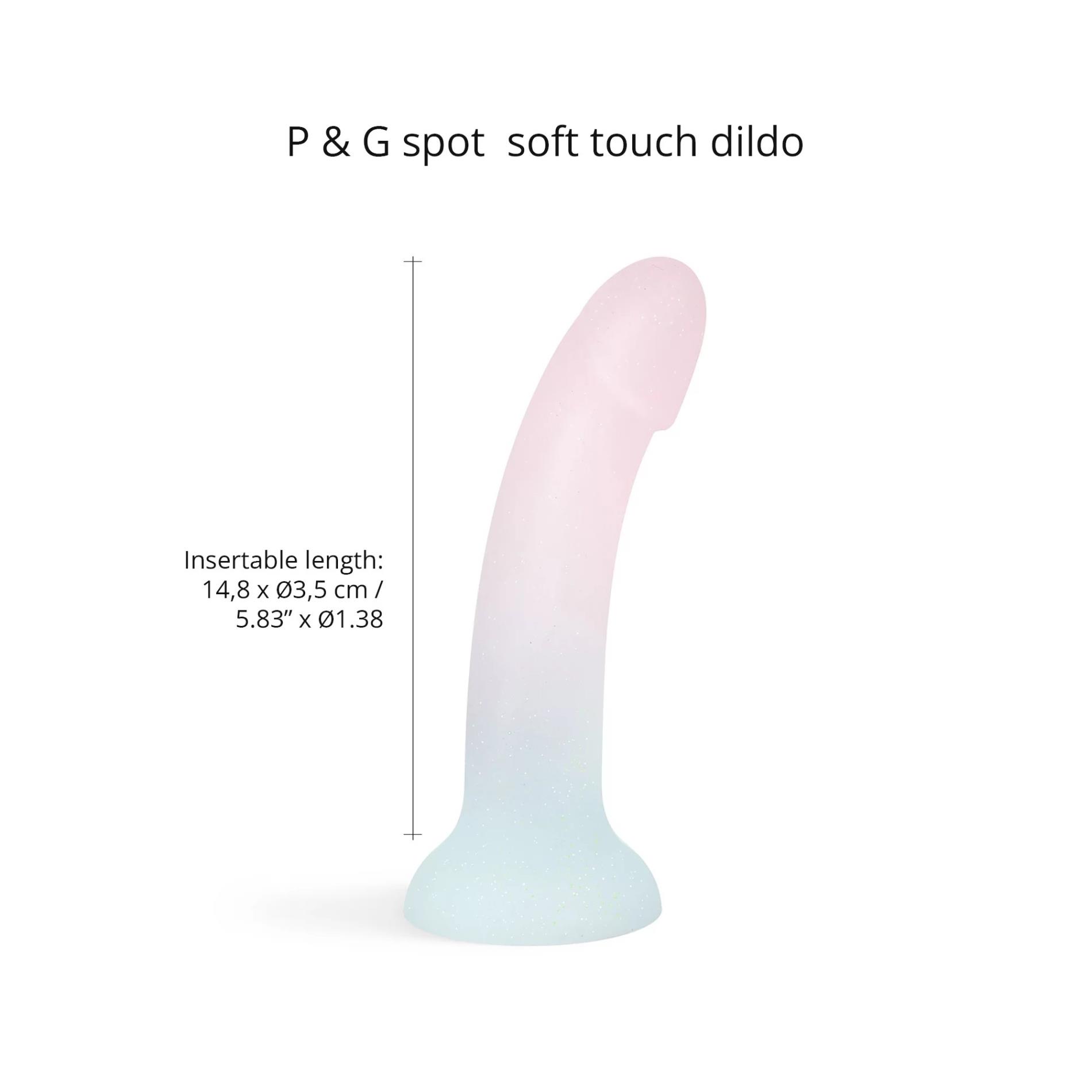 Dildo Galactica – zakrzywione, silikonowe, z przyssawką — zdjęcie 3
