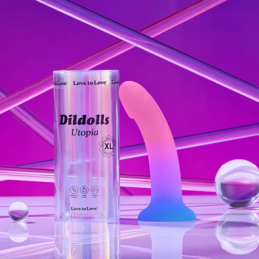 Dildo Love to Love Dildolls Utopia – płynny silikon, przyssawka