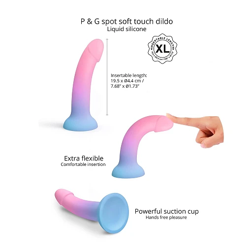 Dildo Love to Love Dildolls Utopia – płynny silikon, przyssawka