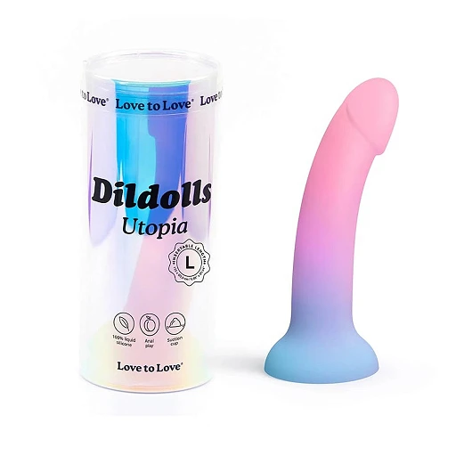 Stymulator realistyczny Utopia L - silikon