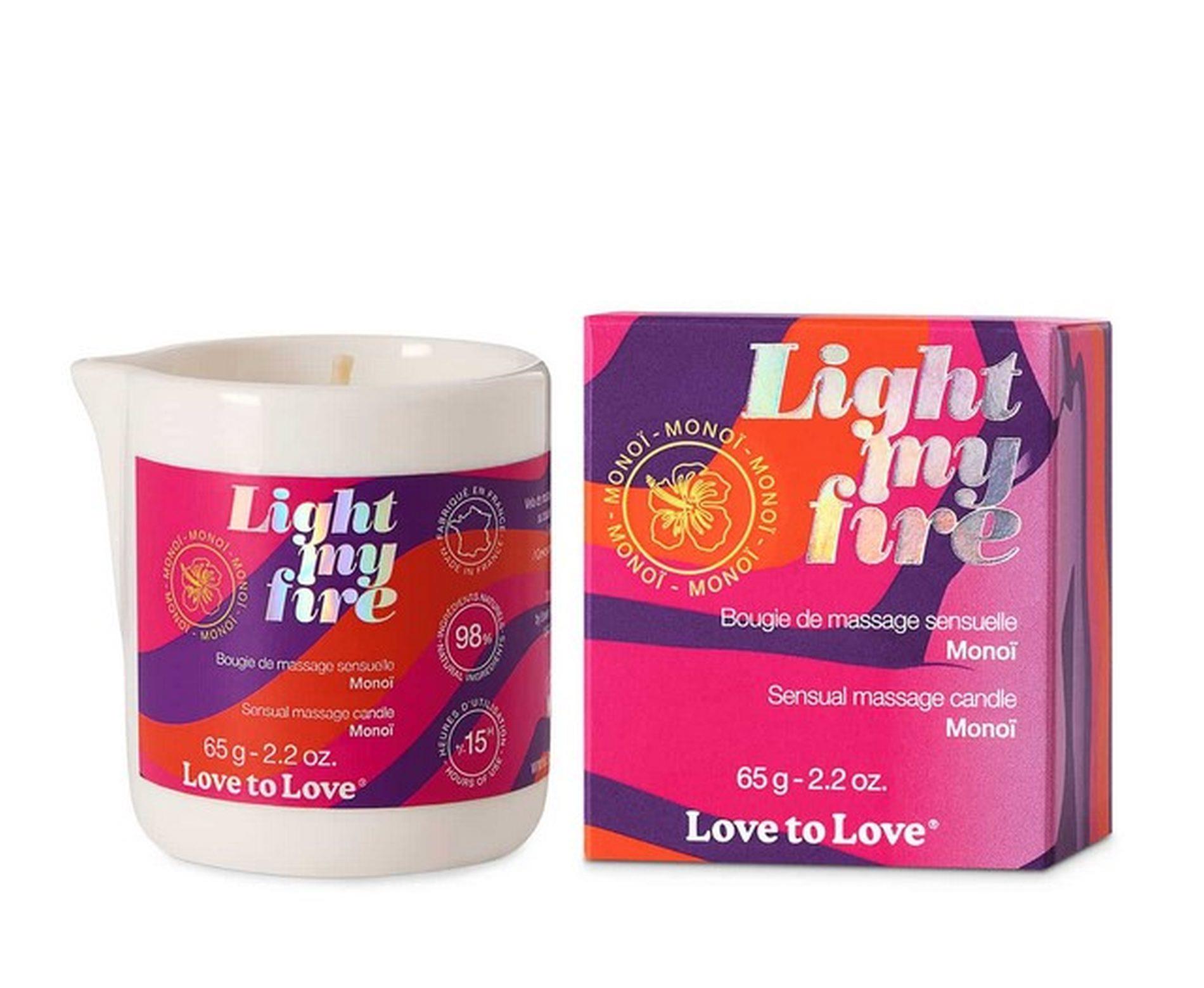 Świeca do masażu Light My Fire Monoi – 65 g — zdjęcie 1