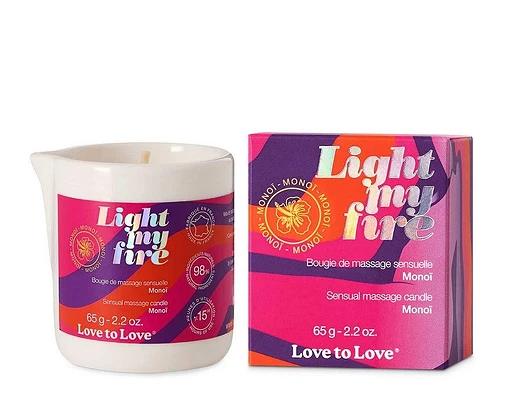 Świeca do masażu Light My Fire Monoi – 65 g