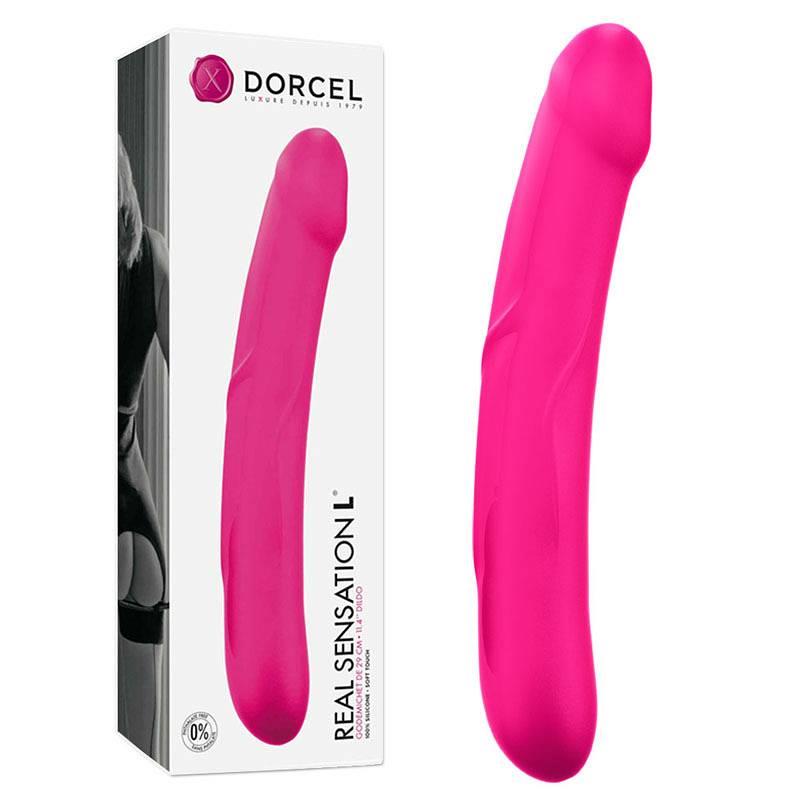Dildo Real Sensation L – silikonowe, 29 cm x 4,5 cm — zdjęcie 2