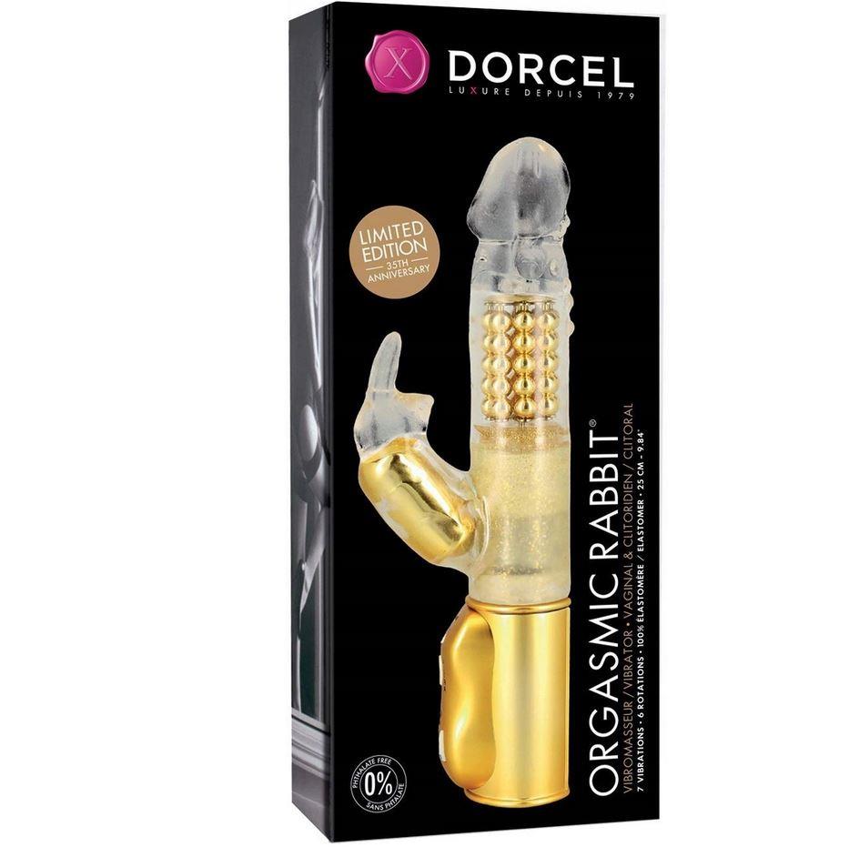 Wibrator króliczek Orgasmic Rabbit Gold – rotacja i 7 trybów — zdjęcie 3