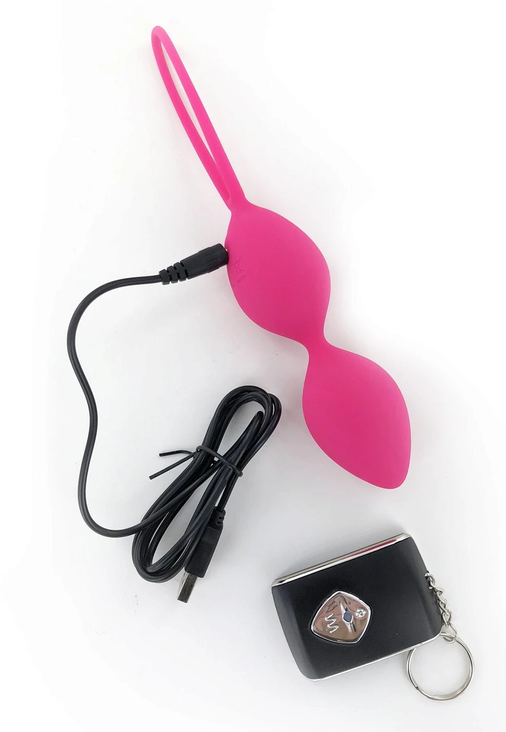 Kulki gejszy Dorcel Divine Balls - silikon medyczny, z pilotem — zdjęcie 3