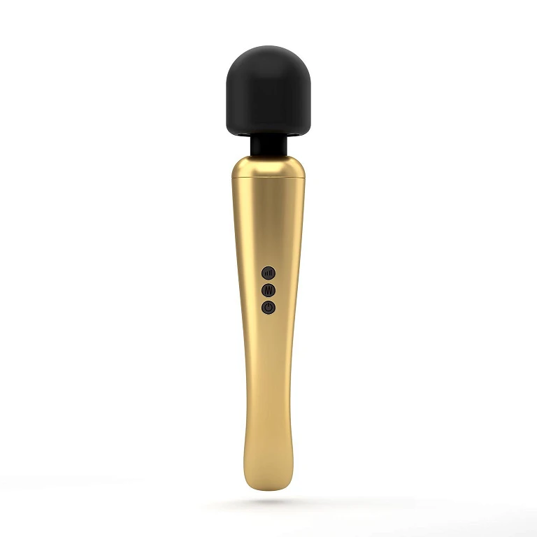 Masażer wand Dorcel Megawand Gold – 29 cm, 20 programów